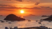 Watefront City Labuan Bajo, sunset