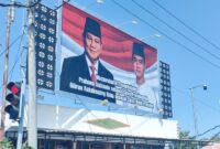 Baliho Prabowo Subianto dan Gibran di Labuan Bajo, Manggarai Barat. Foto: Tajukflores.com/MG