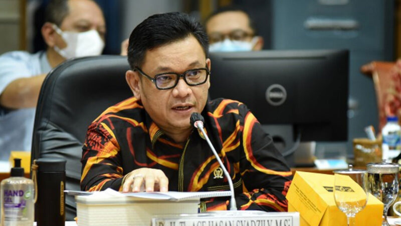 Wakil Ketua Komisi VIII DPR RI, Ace Hasan Syadzily. Foto: dpr.go.id