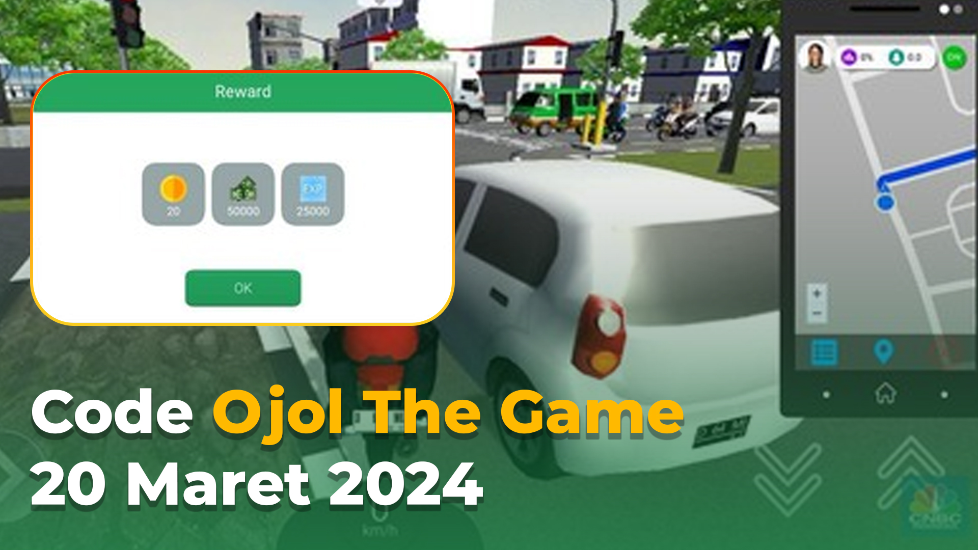 Apa Code OJOL The Game 20 Maret 2024? Cek Codenya di Sini!