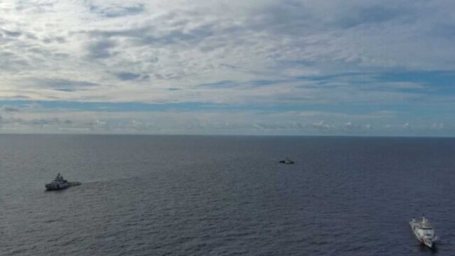 Bakamla Usir Kapal Coast Guard China yang Ganggu Survei Seismik di Laut Natuna Utara