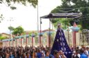 Perarakan patung Bunda Maria dalam Festival Golo Koe di Labuan Bajo. Foto: Tajukflores.com/BPOLBF