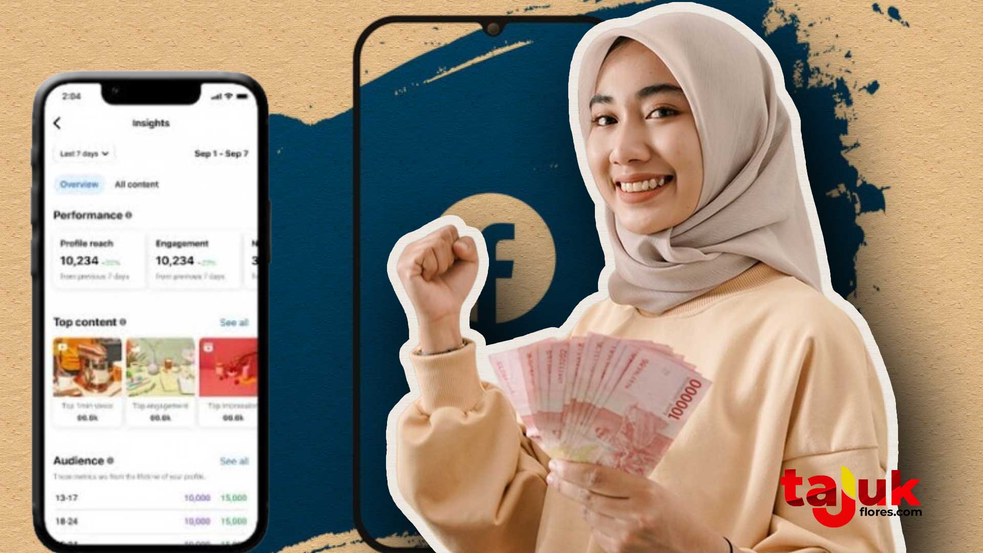 Cara Cepat Menghasilkan Uang dari FB Pro, syarat monetisasi facebook pro