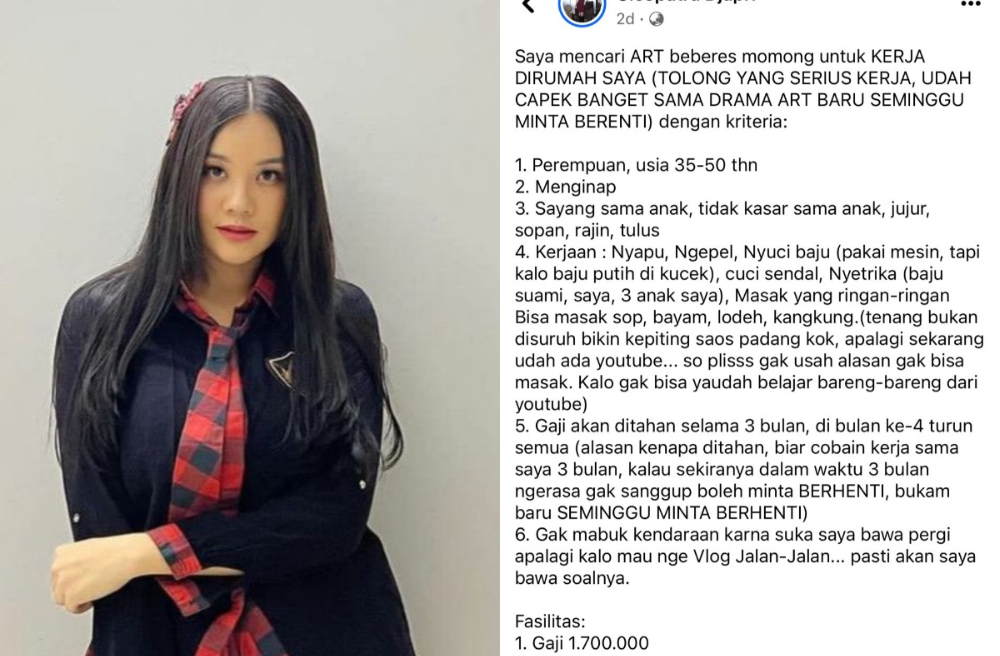 Cleopatra Djapri cari ART viral