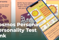 Cosmos persona personality test link