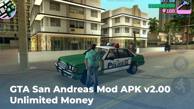 Download GTA San Andreas Mod APK v2.00 Unlimited Money, Link GTA SA Aslinya di Sini!