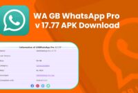 Download WA GB WhatsApp Pro V 17.77 APK Terbaru 2024, Cek Link di Sini!