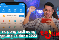 Game penghasil uang langsung ke dana tanpa iklan. (Kolase Foto : Tajukflores.com/Robintinus Gun)