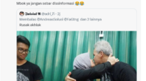 Seorang netizen menilai adegan Ganjar Pranowo mencium istrinya, Siti Atikoh sebagai sebuah tindakan yang merusak akhlak.