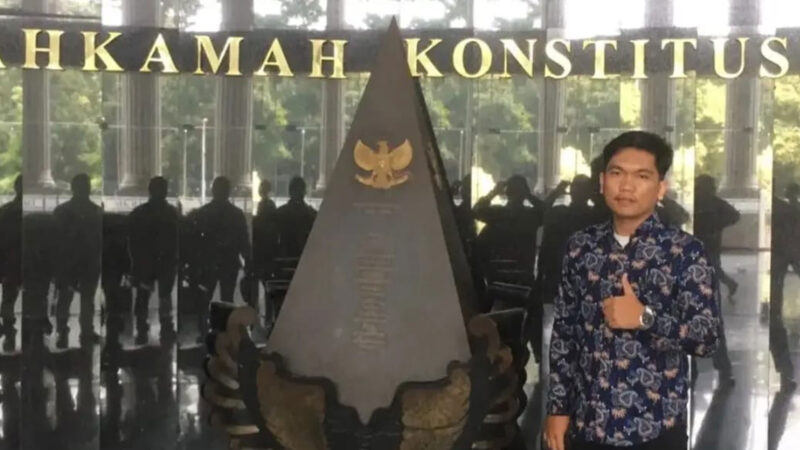 Geofani Milthree Saragih, mahasiswa magister hukum Universitas Sumatera Utara. Foto: Dok. Pribadi