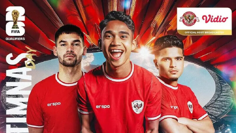 Gratis 2 Link Live Streaming Indonesia vs Filipina Kualifikasi Piala Dunia 2026 Pukul 19.00 WIB Nonton di Indosiar