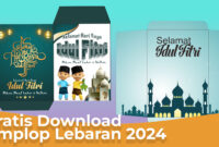 Gratis Download Amplop Lebaran 2024 Format CDR, Cek Linknya di Sini