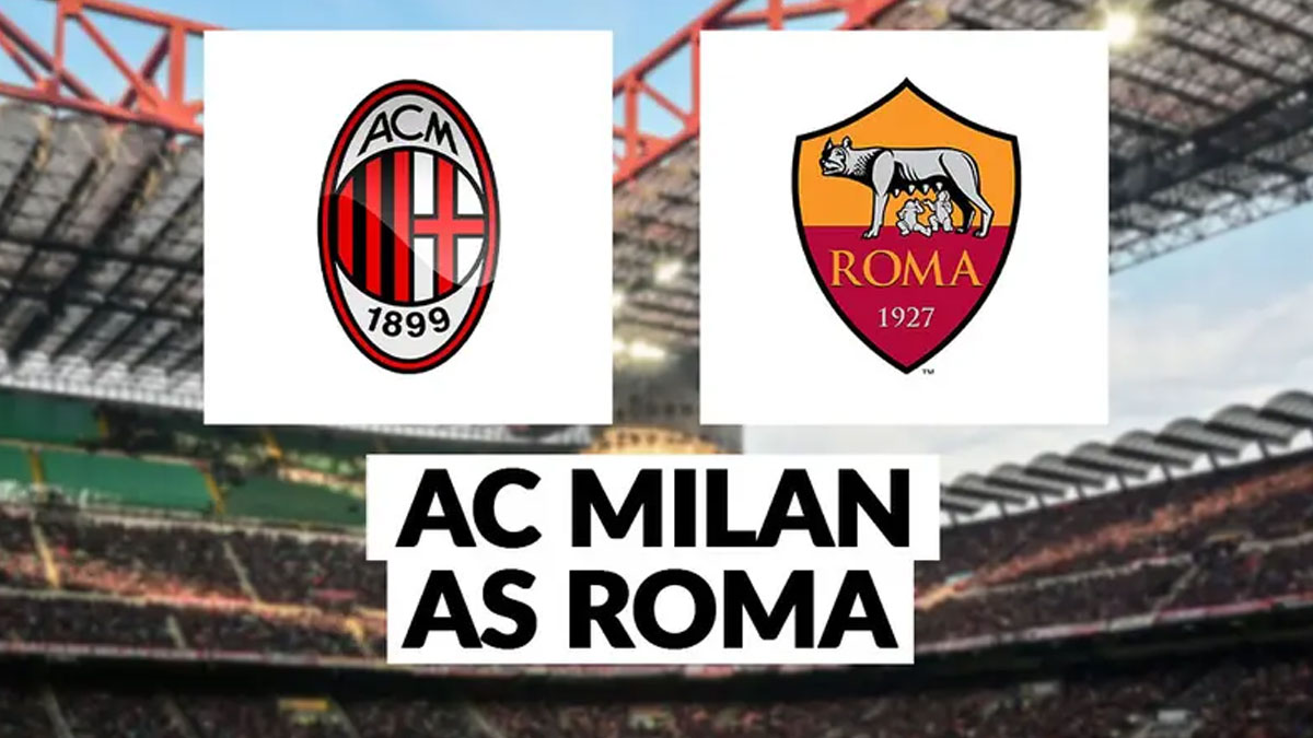 Gratis! Link Live Streaming AC Milan vs AS Roma Malam Ini