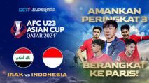 Gratis Link Nonton Live Streaming Timnas U23 Indonesia vs Irak Hari Ini Siaran Langsung Piala Asia 2024