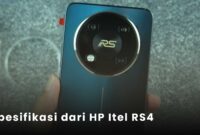 Intip Spesifikasi dan Harga HP Itel RS4, Siap Menggebrak Pasar Smartphone 