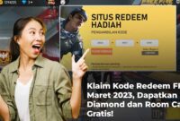 Klaim Kode Redeem FF 21 Maret 2023, Dapatkan Diamond dan Room Card Gratis!