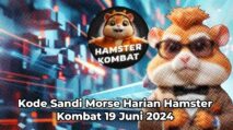 Sandi Harian Hamster Kombat 19 Juni 2024 Kode Morse Plus Kartu Combo Harian Terbaru, Dapatkan 20 Juta Koin