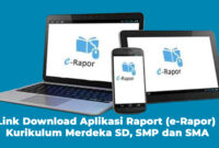Link Download Aplikasi Raport (e-Rapor) Kurikulum Merdeka SD, SMP, SMA
