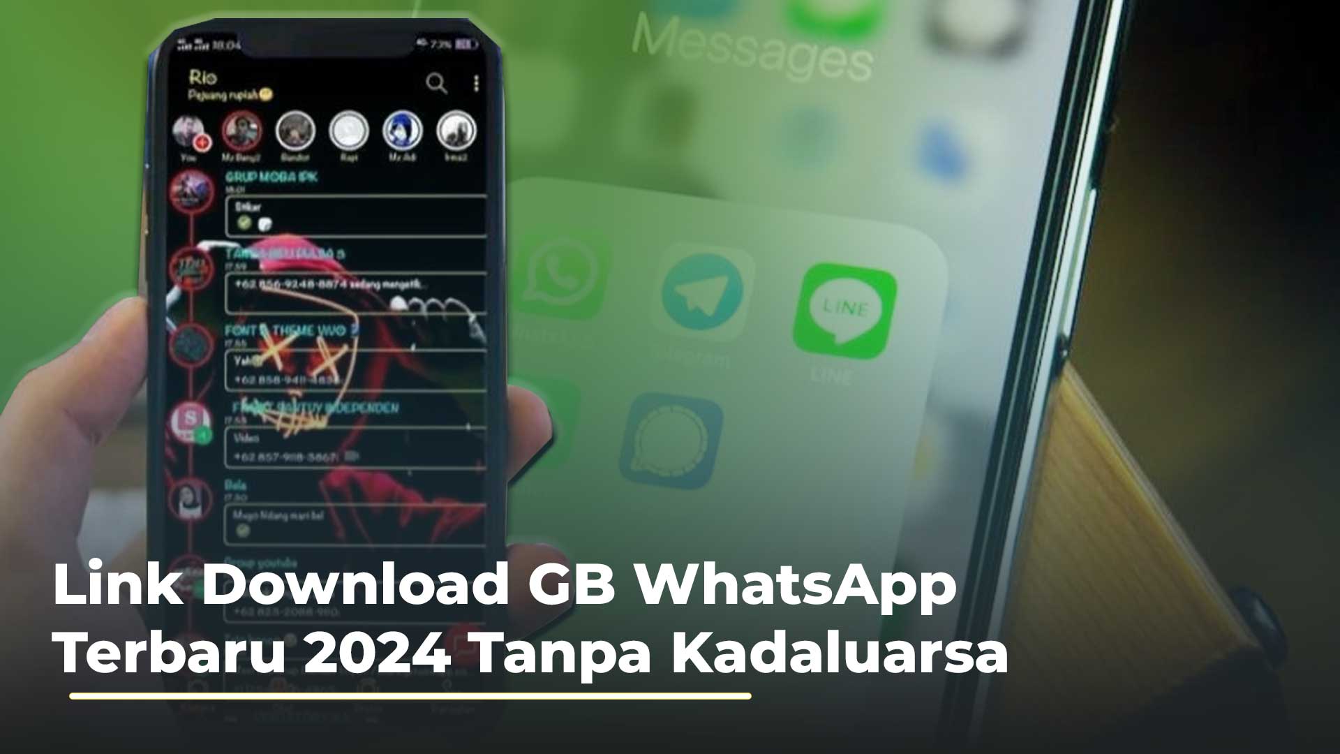 Download WA GB WhatsApp v 1.85 Mod APK Gratis Anti Banned 2024