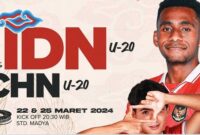 Link Live Streaming Indonesia U-20 vs China U-20 Uji Coba Malam Ini 25 Maret 2024 Siaran Langsung TV Indosiar