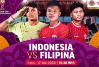 Link Live Streaming Timnas Indonesia vs Filipina Piala AFF U-19 di SCTV Vidio Kick Off 19.30