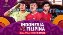 Link Live Streaming Timnas Indonesia vs Filipina Piala AFF U-19 di SCTV Vidio Kick Off 19.30