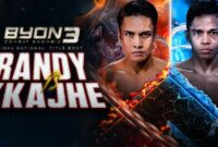 Link Live Streaming Nonton Randy Pangalila vs Kkajhe Byon Combat Showbiz 3 Malam Ini