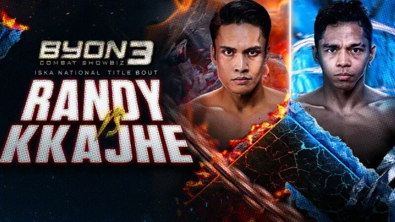 Link Live Streaming Nonton Randy Pangalila vs Kkajhe Byon Combat Showbiz 3 Malam Ini