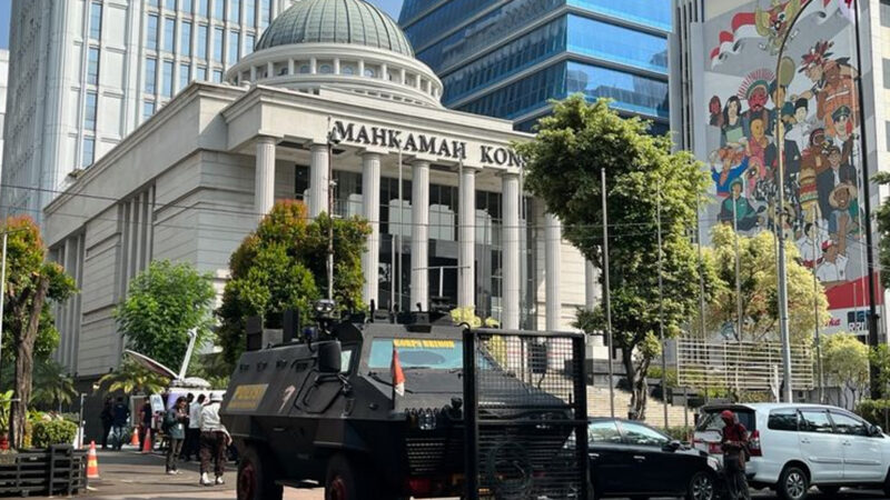 Mahkamah Konstitusi (MK) RI adalah lembaga peradilan yang harus mampu mengawal tegaknya penerapan konstitusi melalui sistem peradilan modern dan terpercaya. Foto ilustrasi/Kompas.com
