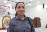 Ketua Bawaslu Kabupaten Manggarai Barat, Maria Magdalena S. Seriang. Foto: Tajukflores.com