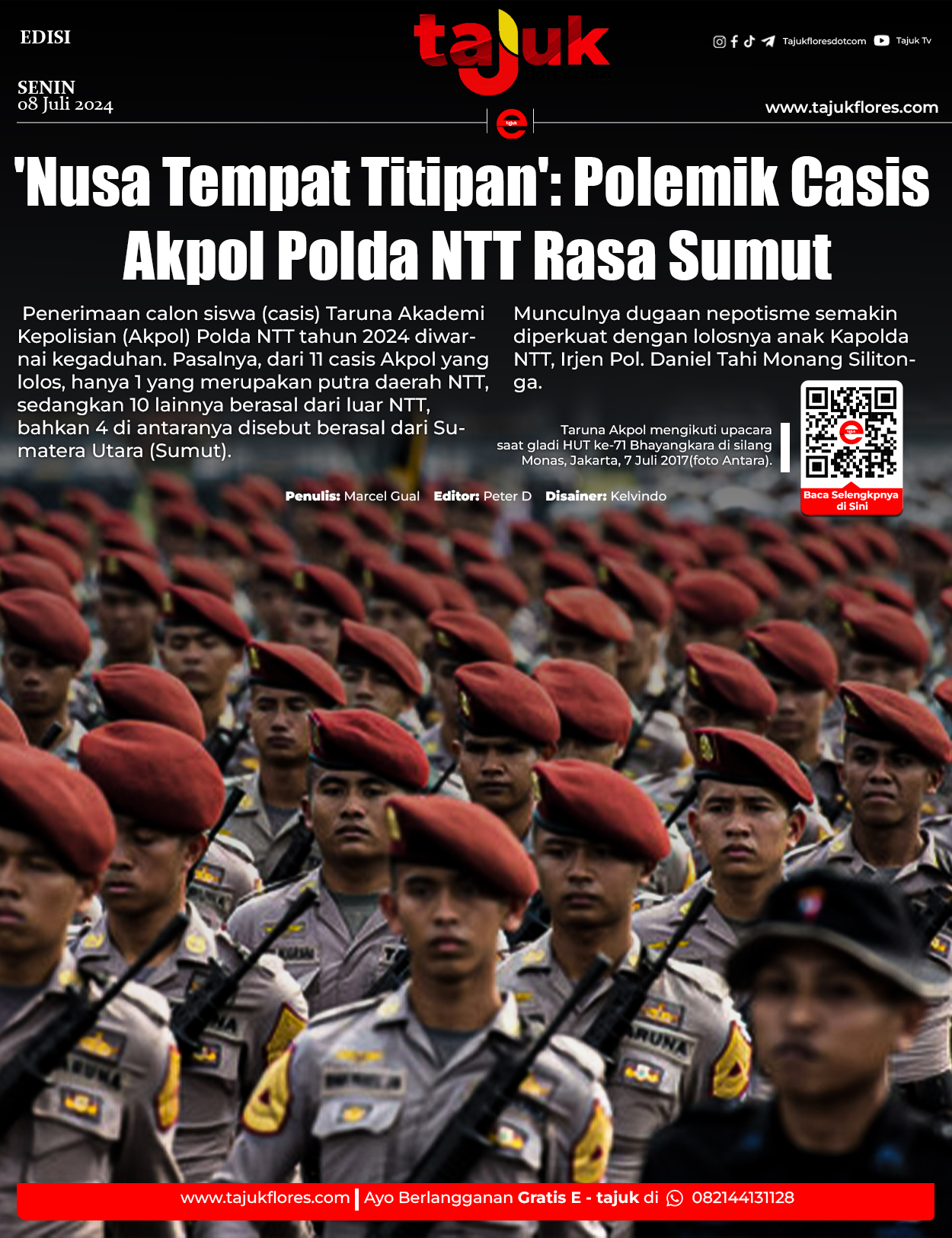 'Nusa Tempat Titipan': Polemik Casis Akpol Polda NTT Rasa Sumut