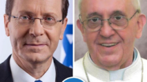 Paus Fransiskus dan Presiden Israel Isaac Herzog