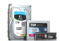 Perbedaan HDD dan SSD . (Foto: Istimewa)