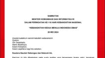 Pidato Sambutan Hari Kebangkitan Nasional dari Kominfo Terbaru 2024 Berserta Link PDF