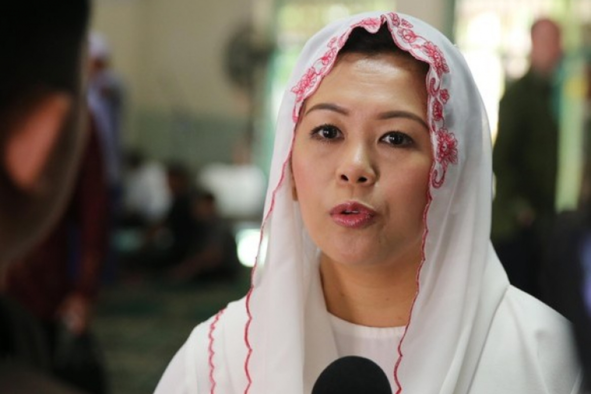 Putri Presiden ke 4 RI Abdurrahman Wahid atau Gus Dur Yenny Wahid resmi mendukung pasangan capres Ganjar Mahfud MD di Pilpres 2024