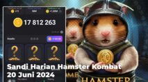 Kartu Combo Harian Hamster Kombat Terbaru Hari Ini 20 Juni 2024, Dapat Koin Gratis 5 juta