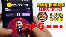 Sandi Harian Hamster Kombat Hari Ini 14 Juni 2024 Dapat 1 Juta Koin Pakai Kode Morse