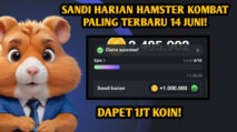 Sandi Harian Hamster Kombat Hari Ini 15 Juni 2024, Ini Kode Morse Ketikan Dapat Combo Koin 5 Juta