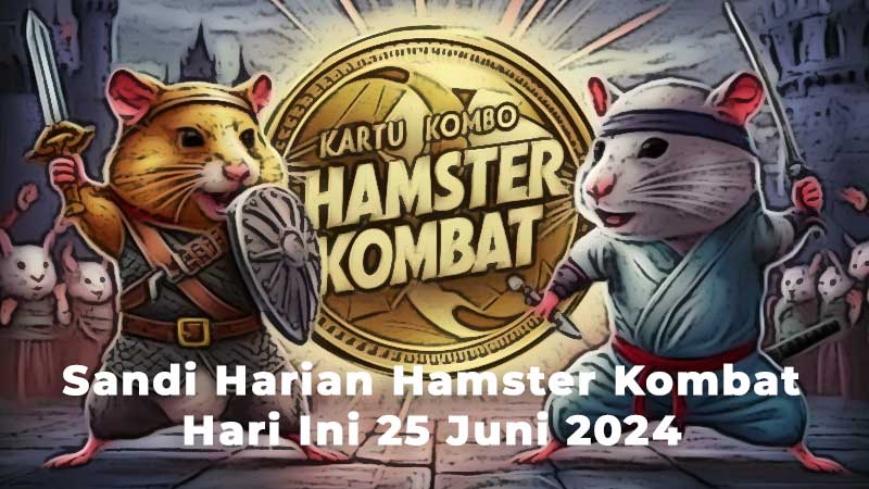 Sandi Harian Hamster Kombat 25 Juni 2024 Lengkap Kode Morse Dapatkan 1 Juta Koin Gratis!