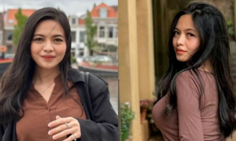 Sosok Clara Wirianda, TikToker Cantik yang Diduga Selingkuhan Bobby Nasution. Foto kolase (Tajukflores.com)