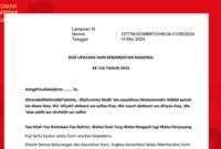 Teks Doa Resmi Upacara Hari Kebangkitan Nasional ke 116 Tahun 2024  dari Kominfo dan Link Download PDF