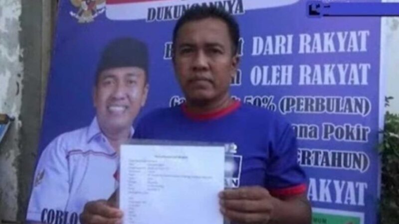 Caleg asal Bondowoso menjadi viral setelah mengungkap kesiapannya menjual ginjal guna mengumpulkan dana besar untuk mendukung kampanyenya. (Foto: Istimewa)