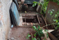 Lokasi bocah perempuan ditemukan tewas dalam lubang di Bantargebang, Kota Bekasi. Foto: detik.com
