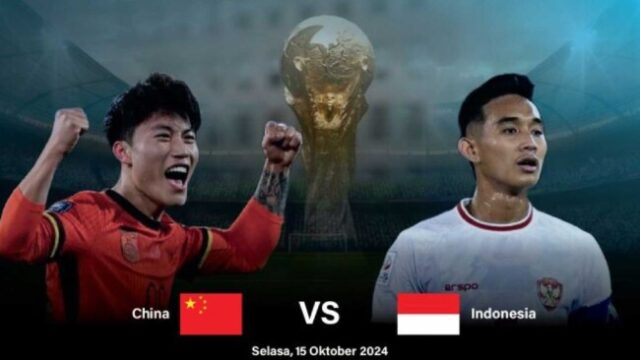 Rekor Pertemuan Timnas Indonesia Vs China, Skuad Garuda Pernah 3 Kali Menang