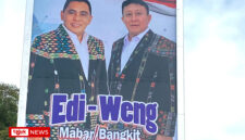 Calon petahana di Pilkada Manggarai Barat 2024, Bupati Edi Endi dan Wakil Bupati Yulianus Weng. Foto: Tajukflores.com/Istimewa