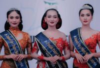 Tiga besar Putri Nelayan Palabuhanratu ke-63 tahun 2023. Foto ilustrasi