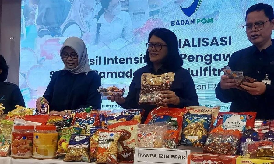 Waspada! BPOM Temukan 188.640 Produk Pangan Tak Layak Edar Jelang Lebaran, takjil, kimia berbahaya, bpom