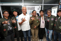 Band Slank mendukung Ganjar-Mahfud di Pilpres 2024. Foto: Twitter Ganjar Pranowo
