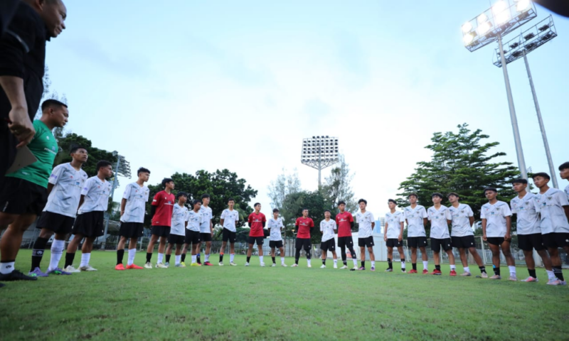 Timnas Indonesia U-16 dibentuk untuk persiapan menghadapi sejumlah turnamen, di antaranya Piala AFF U-16 dan Kualifikasi Piala Asia U-17 (AFC U-17 Asian Cup). Foto: Tajukflores.com/PSSI

