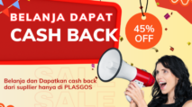 Plasgos Luncurkan Program Cashback: Berbelanja Online Lebih Menguntungkan!